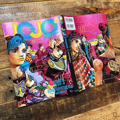 荒木飛呂彥《JOJO magazine》2022 Winter 專題特集(日文版)