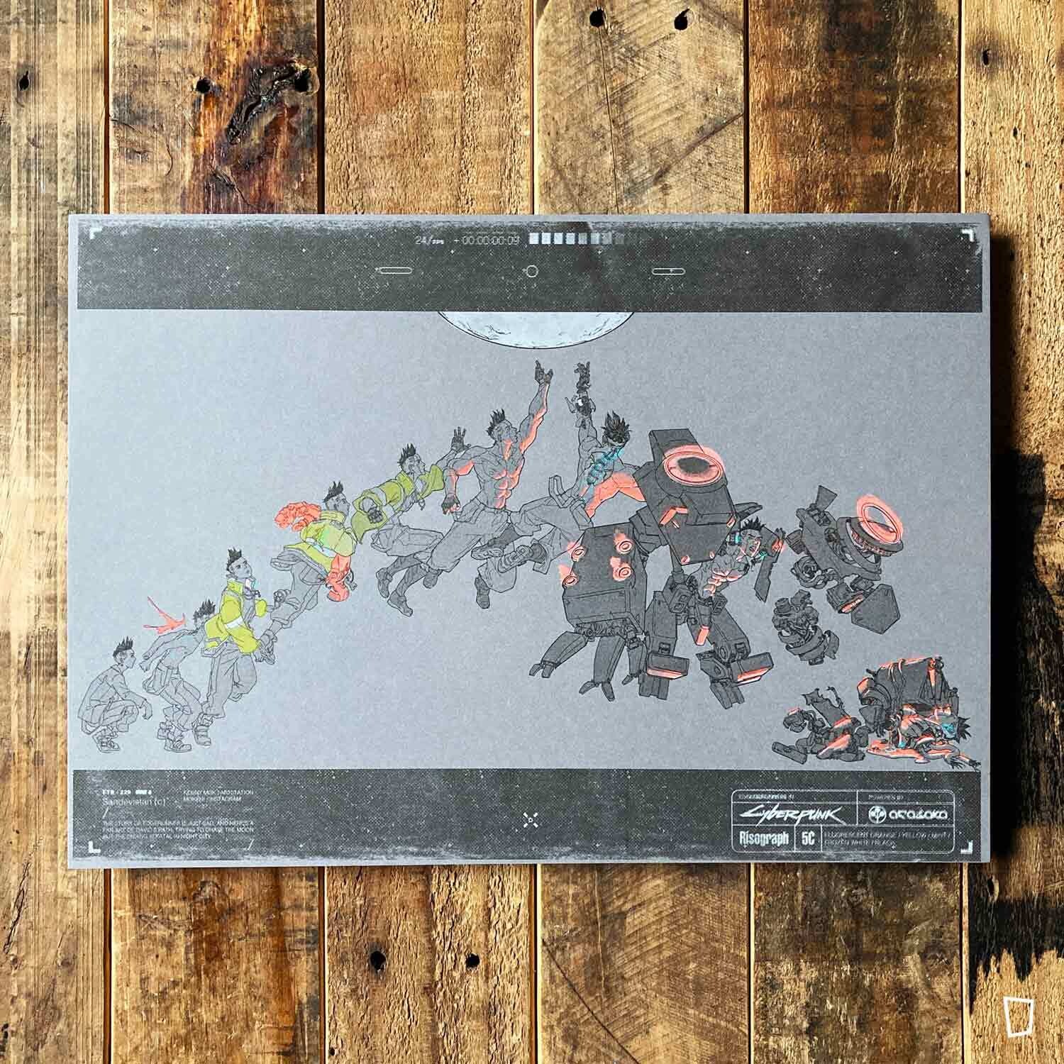 Kenny Mok《Sandevistan》Art Print