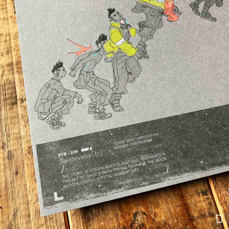Kenny Mok《Sandevistan》Art Print