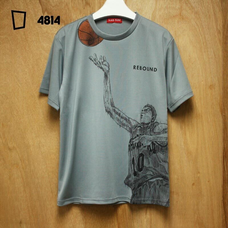 井上雄彥《SLAM DUNK》 櫻木花道 REBOUND T-Shirt(灰色) 井上雄彥《SLAM DUNK》 櫻木花道 REBOUND T-Shirt(灰色)