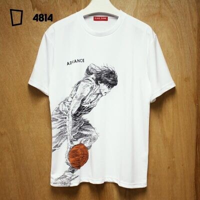 井上雄彥《SLAM DUNK》　流川楓 ADVANCE T-Shirt（白色）