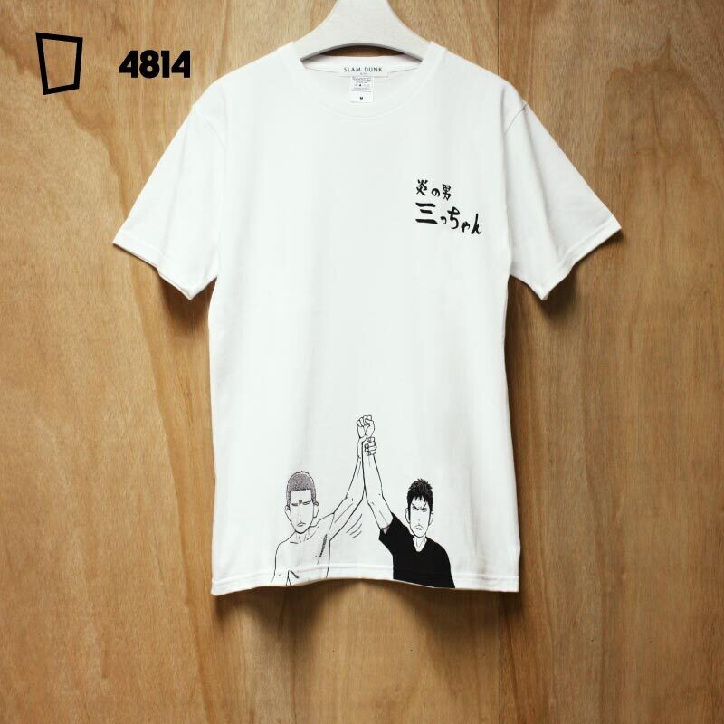 井上雄彥《SLAM DUNK》 「炎之男」三井壽 T-Shirt(白色) 井上雄彥《SLAM DUNK》 「炎之男」三井壽 T-Shirt(白色)