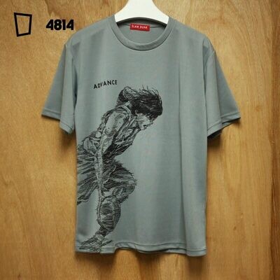 井上雄彥《SLAM DUNK》 流川楓 ADVANCE T-Shirt(灰色) 井上雄彥《SLAM DUNK》 流川楓 ADVANCE T-Shirt(灰色)