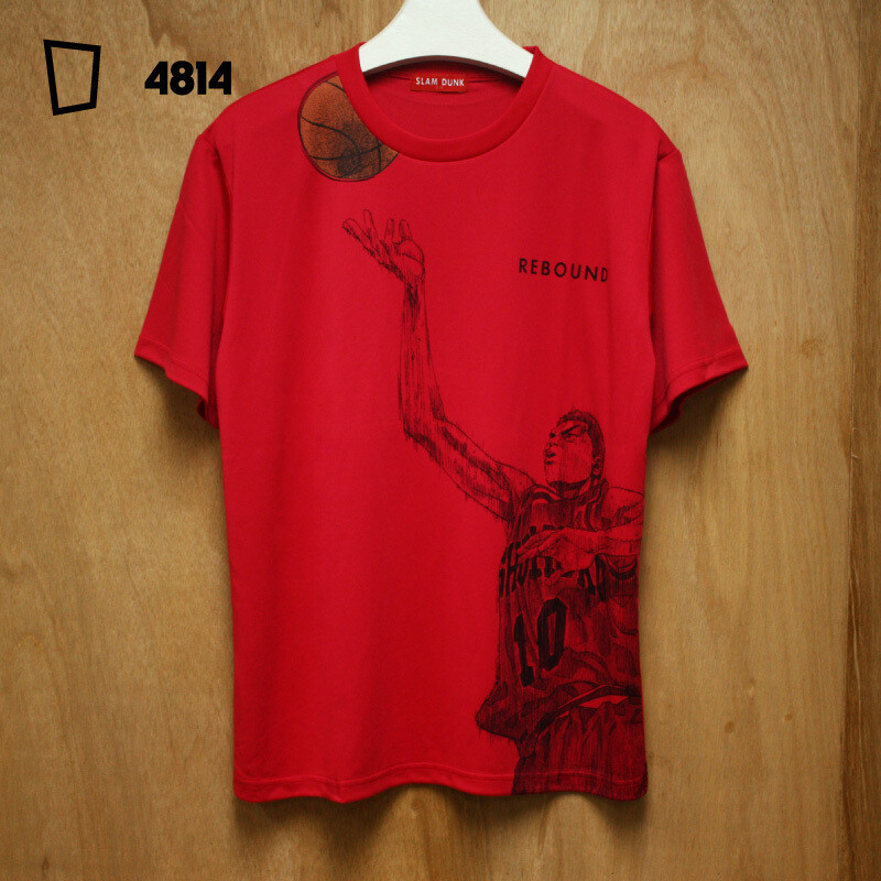 井上雄彥《SLAM DUNK》 櫻木花道 REBOUND T-Shirt(桃紅色) 井上雄彥《SLAM DUNK》 櫻木花道 REBOUND T-Shirt(桃紅色)