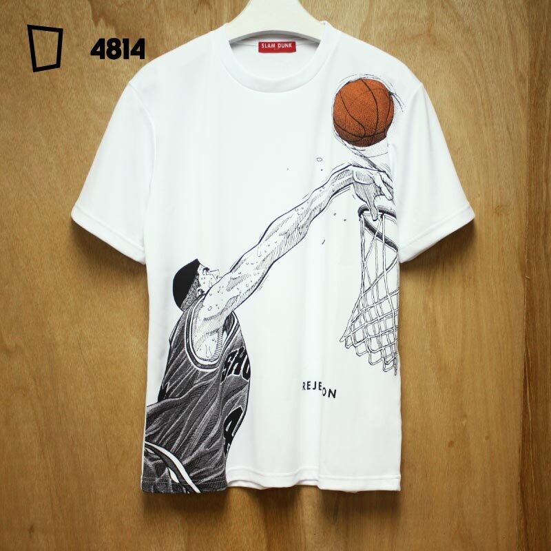 井上雄彥《SLAM DUNK》　赤木剛憲 REJECTION  T-Shirt（白色）