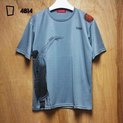 井上雄彥《SLAM DUNK》　三井壽 LOOP  T-Shirt（灰色）