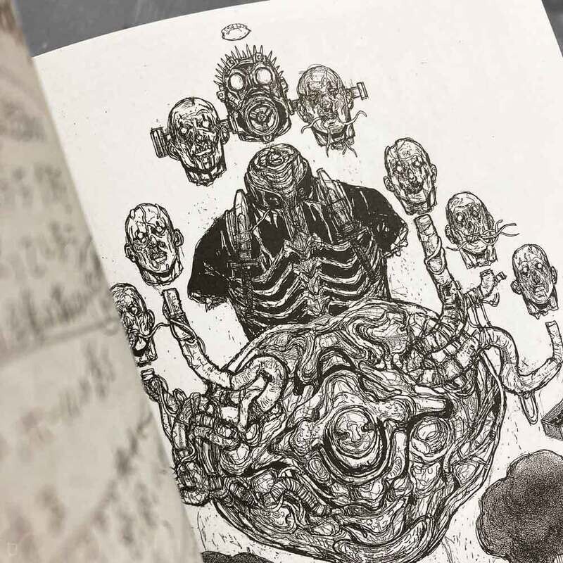 林田球「異獸魔都原畫展」SKETCHBOOK 2