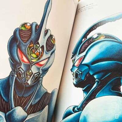 高屋良樹《高屋良樹畫集 強殖裝甲加爾巴 Illustrations Chronicle》日本版畫集