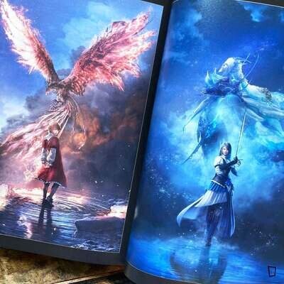 SQUARE ENIX《The Art of FINAL FANTASY XVI》日本畫集