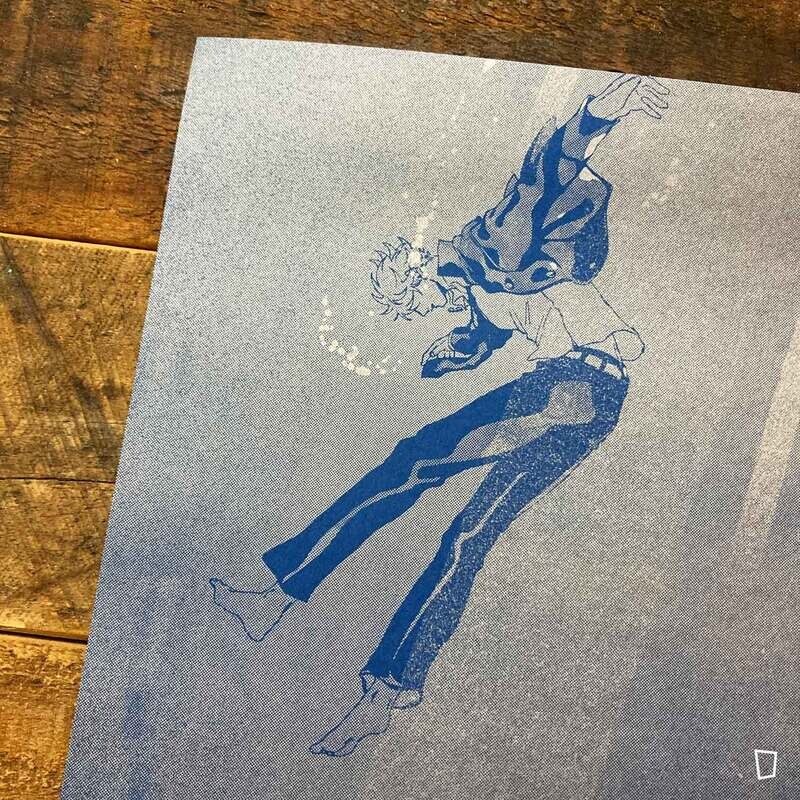 山口飛翔《藍色時期》矢口八虎 Art Print（只限店內選購）