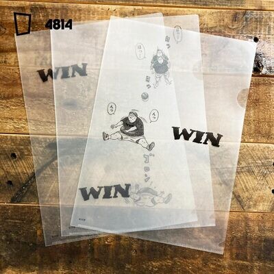 井上雄彥《SLAM DUNK》 安西教練 WIN Folder x 3