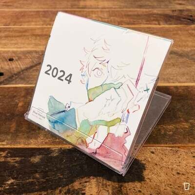 山口飛翔《藍色時期》2024 月曆