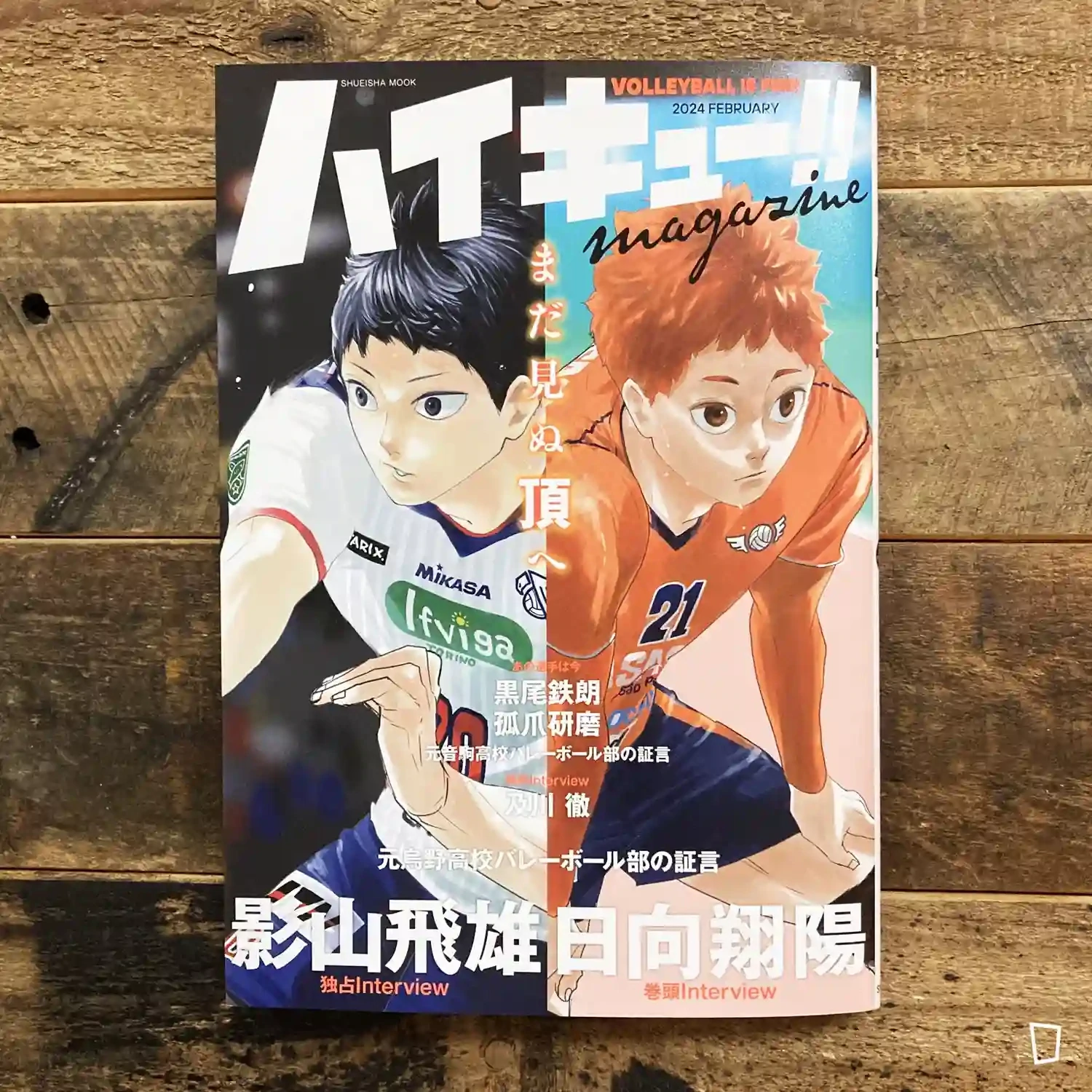 古舘春一《排球少年!! magazine》（日文版）