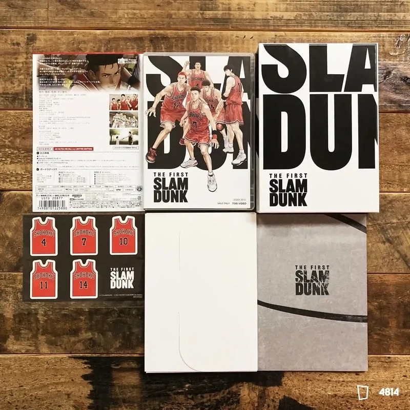 井上雄彥《THE FIRST SLAM DUNK》4K Ultra HD BLU-RAY（初回限定版日本版）