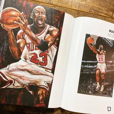 Roy Cheng《不撓之魂》NBA 球星展覽畫集