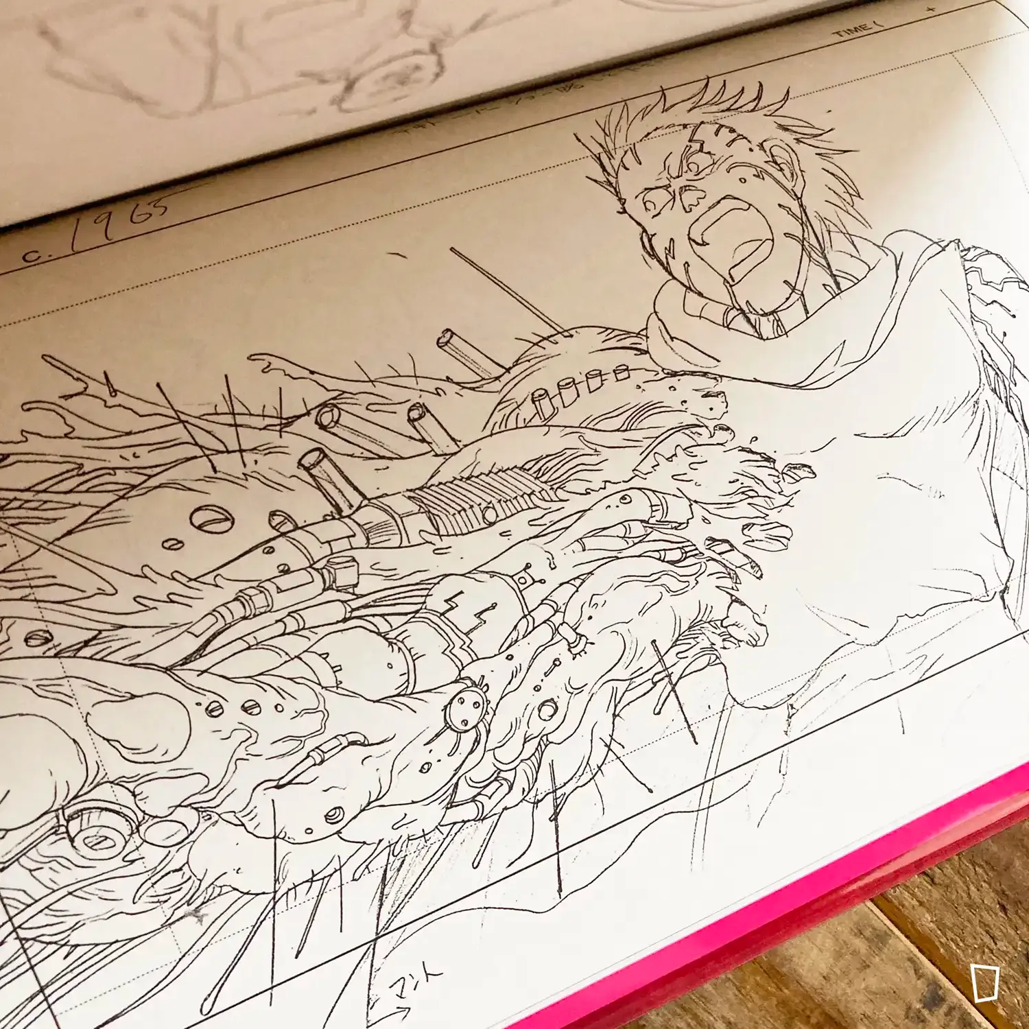 大友克洋《Animation AKIRA Layouts and Key Frames》Vol. 3 原