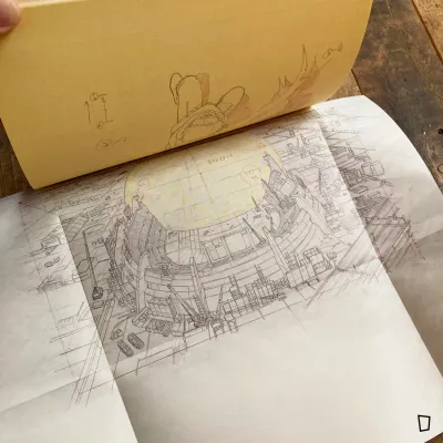 大友克洋《Animation AKIRA Layouts and Key Frames》Vol. 3 原