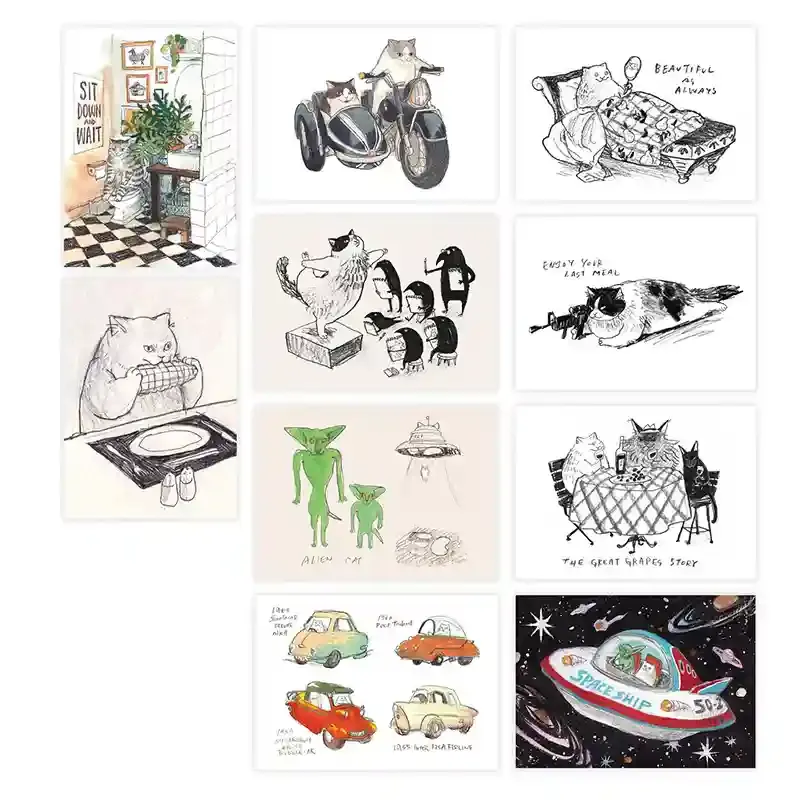 黑山 Kathy Lam A6 Postcard(有貨,只限到店購買) 黑山 Kathy Lam A6 Postcard(有貨,只限到店購買)