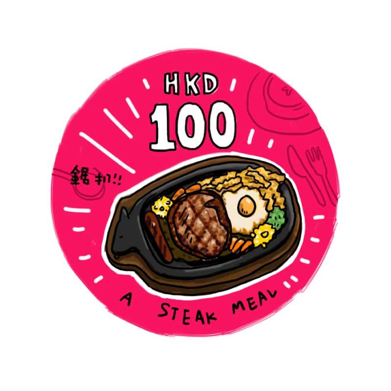 HKD $100 - 每月贊助（自動更新）