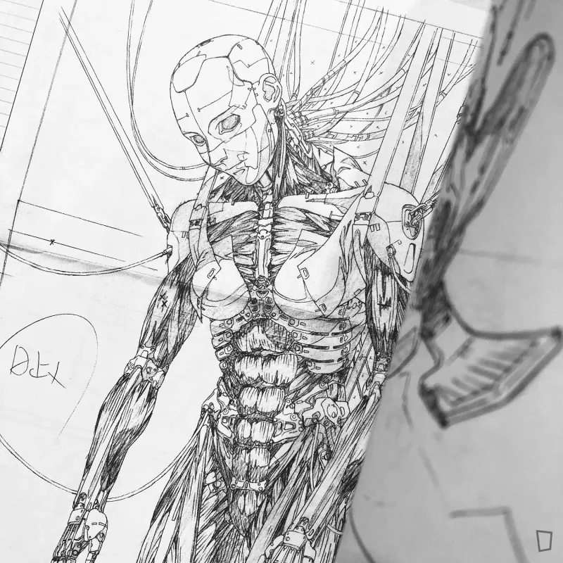《GHOST IN THE SHELL 攻殼機動隊》原畫集 Archives