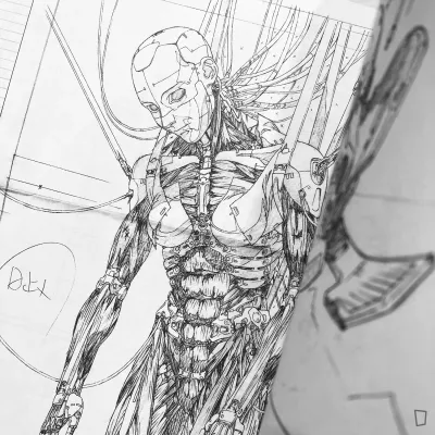 《GHOST IN THE SHELL 攻殼機動隊》原畫集 Archives