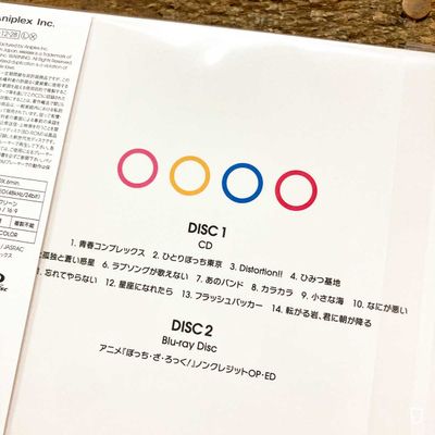 はまじあき《孤獨搖滾！》結束 BAND　CD + Blu-ray（期間生產限定版）