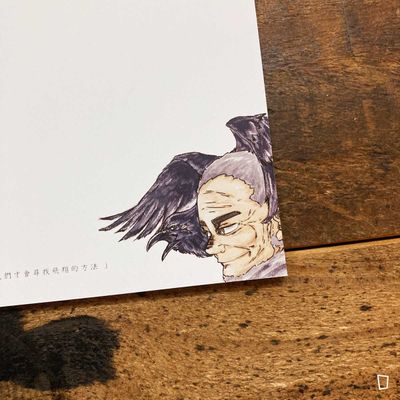 Vinishhhh7「烏野高校」插畫卡（A5）