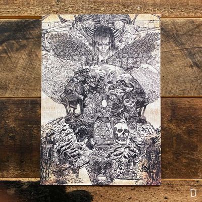 Vinishhhh7「進擊的巨人」插畫卡(A5) Vinishhhh7「進擊的巨人」插畫卡(A5)