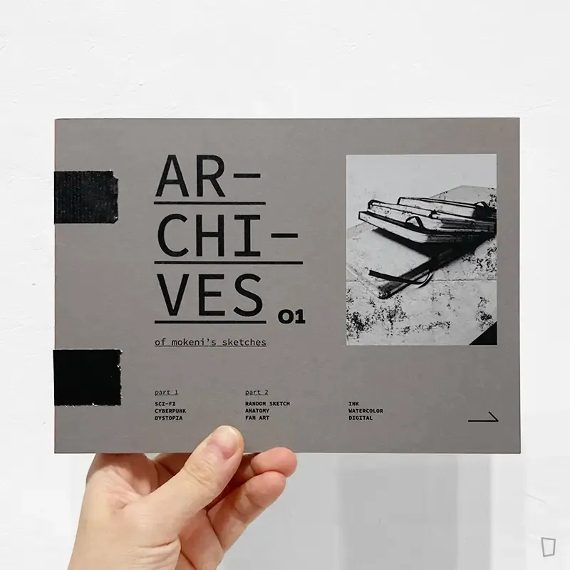 Kenny Mok《ARCHIVES of mokeni's sketches 01》