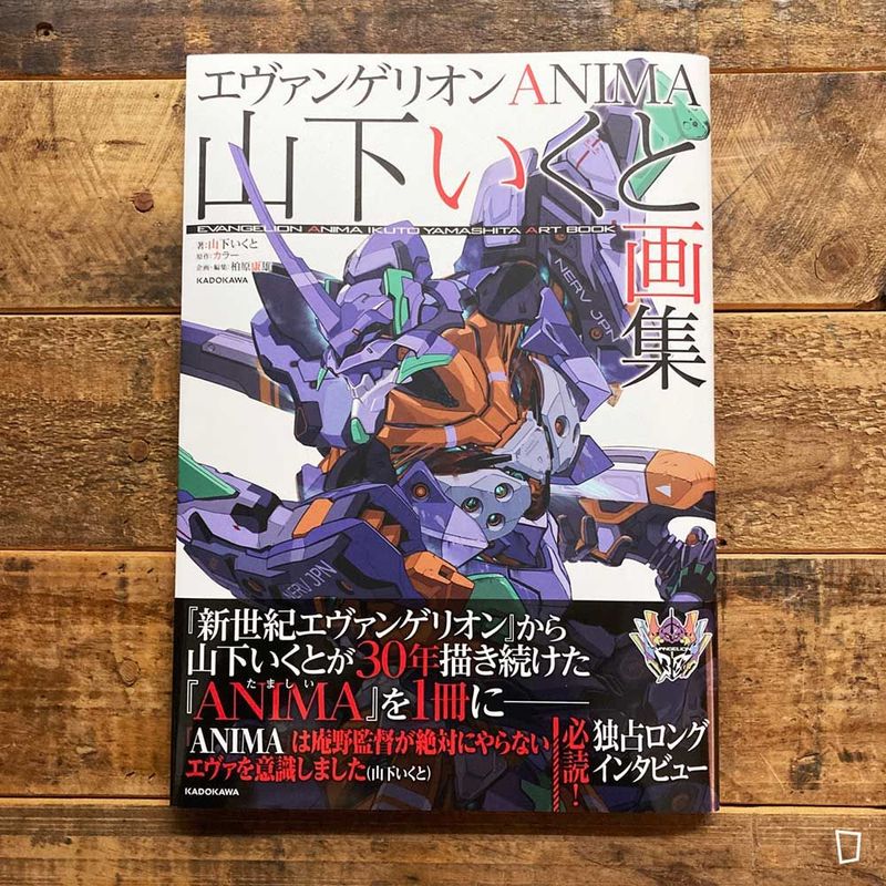 山下育人《EVANGELION ANIMA》畫集（日本版）