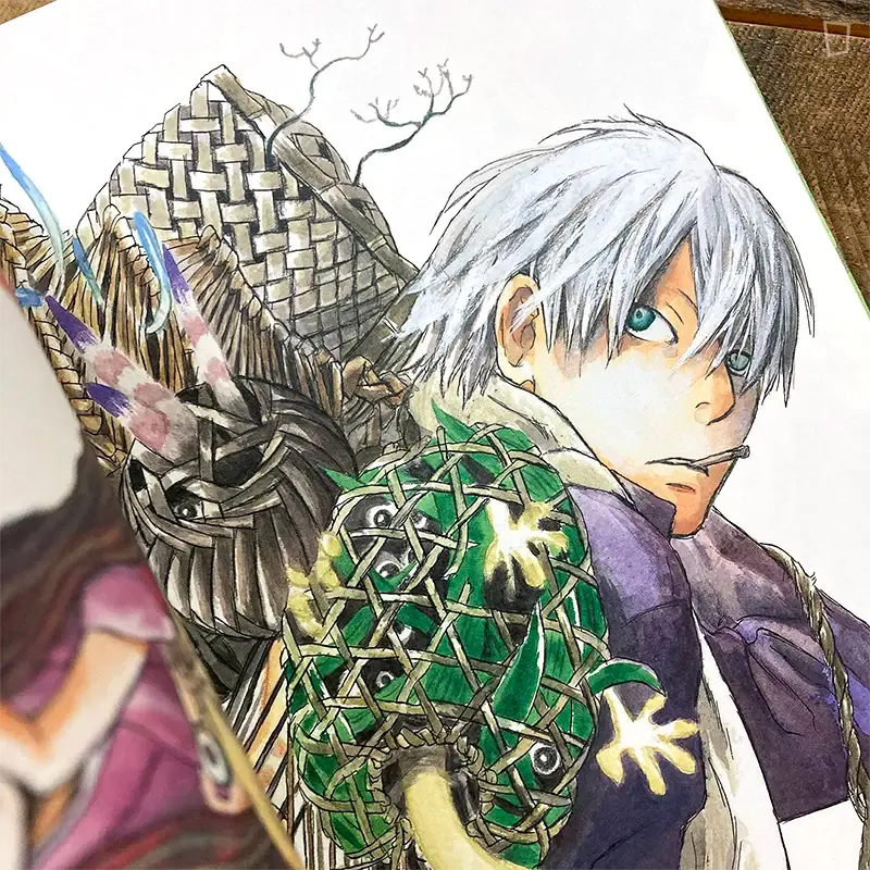 蟲師二十景 蟲襖 むしあお 漆原友紀 画集 【公式通販】