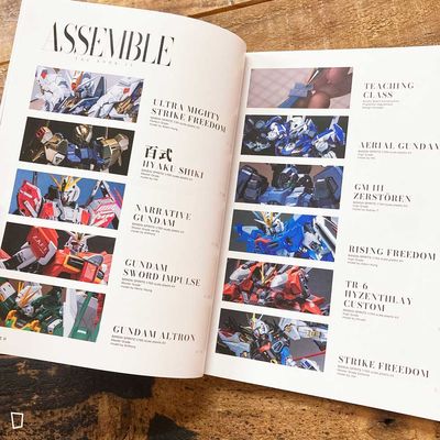 N.Maker《ASSEMBLE II》高達模型參考書