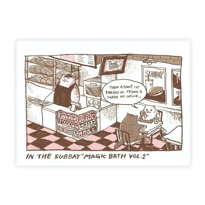 黑山 Kathy Lam《Magic Bath》Vol.2 Postcard - In the Subbay