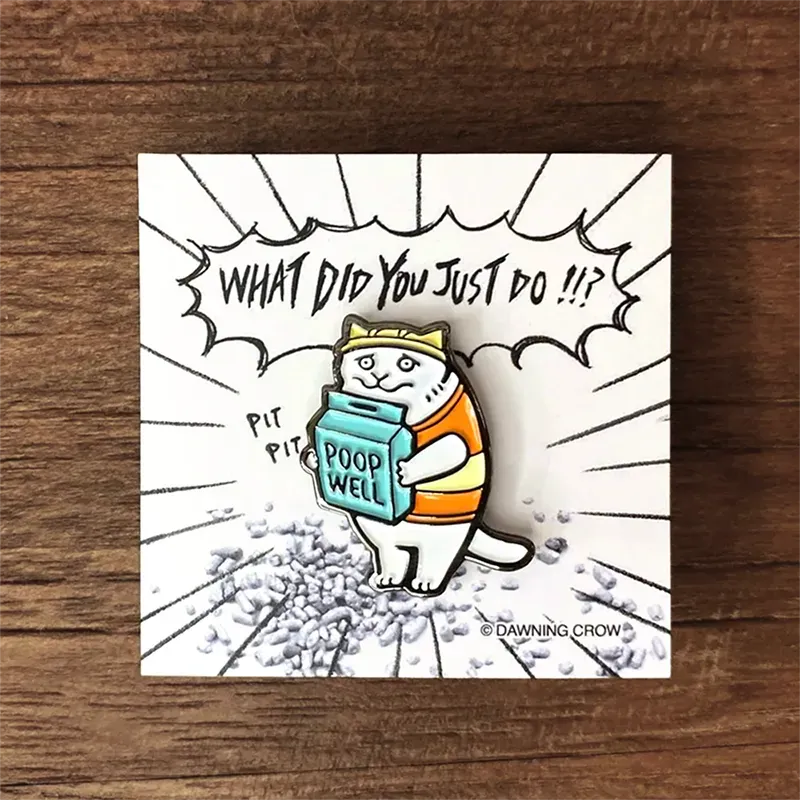 黑山 Kathy Lam 磁鐵胸章