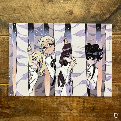 KIU《3itches 三魔女》BOOK 2 特典畫卡 Special drawing card KIU《3itches 三魔女》BOOK 2 特典畫卡 Special drawing card