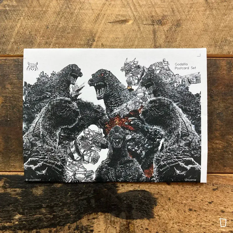 Vinishhhh7「哥斯拉」【 G - Postcard Set 】
