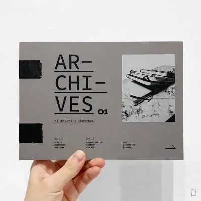Kenny Mok《ARCHIVES of mokeni's sketches 01》