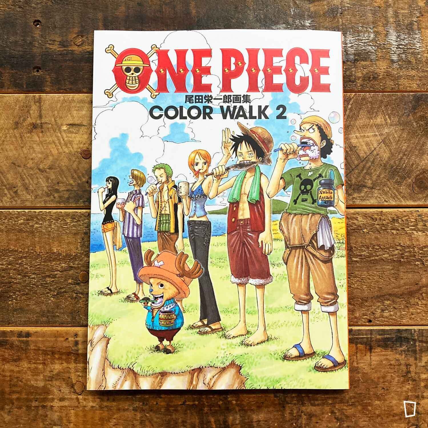 ​尾田榮一郎《ONE PIECE 插畫集　COLOR WALK 2》