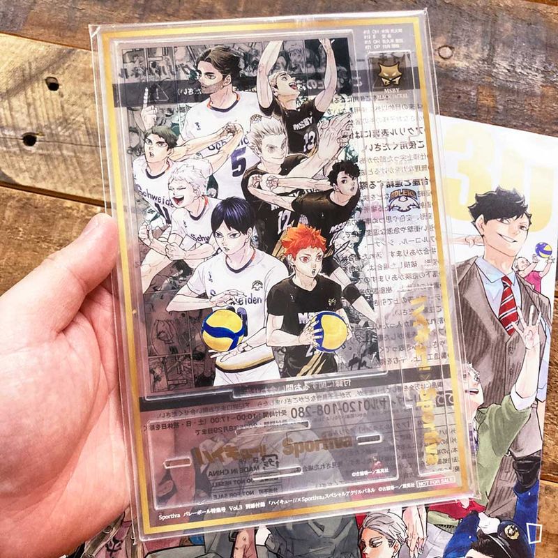 「排球少年 !!」x《Sportiva》特集號 Vol. 3（日本雜誌）