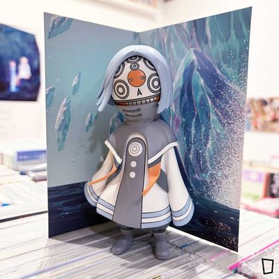 threezero《世外》小鬼Gudo 搪膠人偶