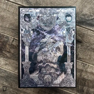 Vinishhhh7【 KINGDOM 】（Berserk Skull Knight A5 雙面畫卡）