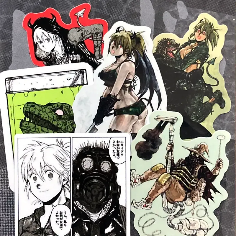 林田球《異獸魔都 Dorohedoro》各款貼紙（有貨，只限來店購買）