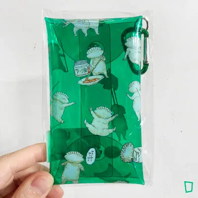 林田球《異獸魔都 Dorohedoro》餃子男透明綠袋（有貨，只限來店購買）