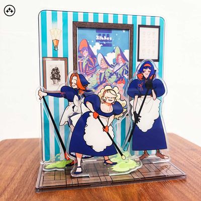 KIU《3itches 三魔女》女僕立牌組合（預購）