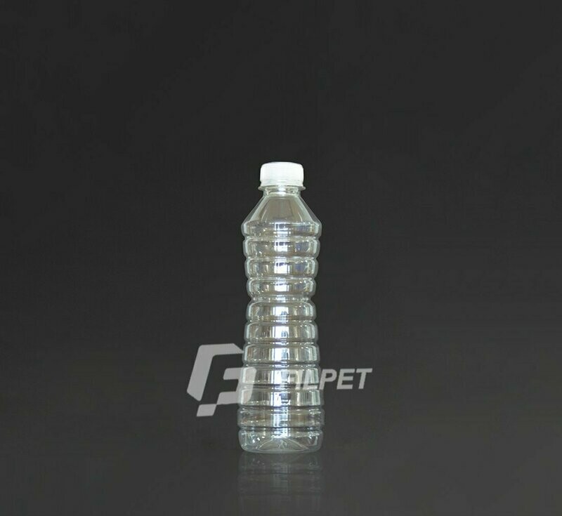 350ml Sauce Bottle (Ribbed)