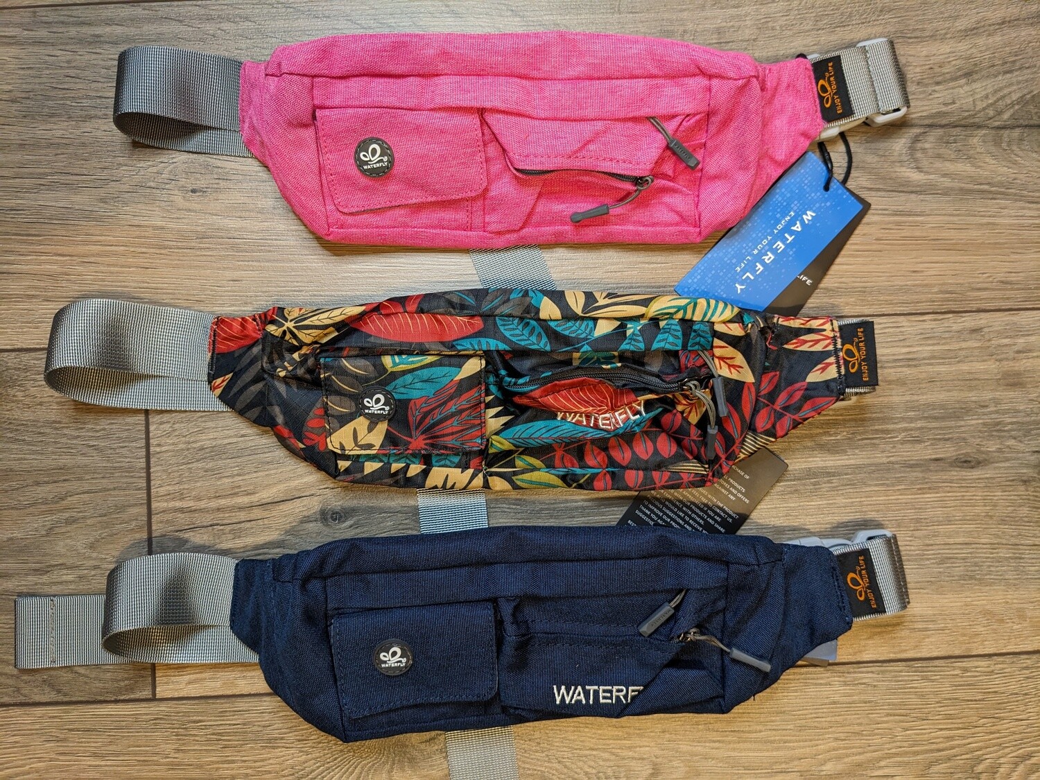 Waterfly® Unisex Gürteltasche für Sport, Spaziergang und Training