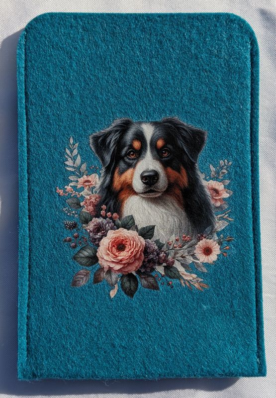 Impfpasshülle PETROL bedruckt