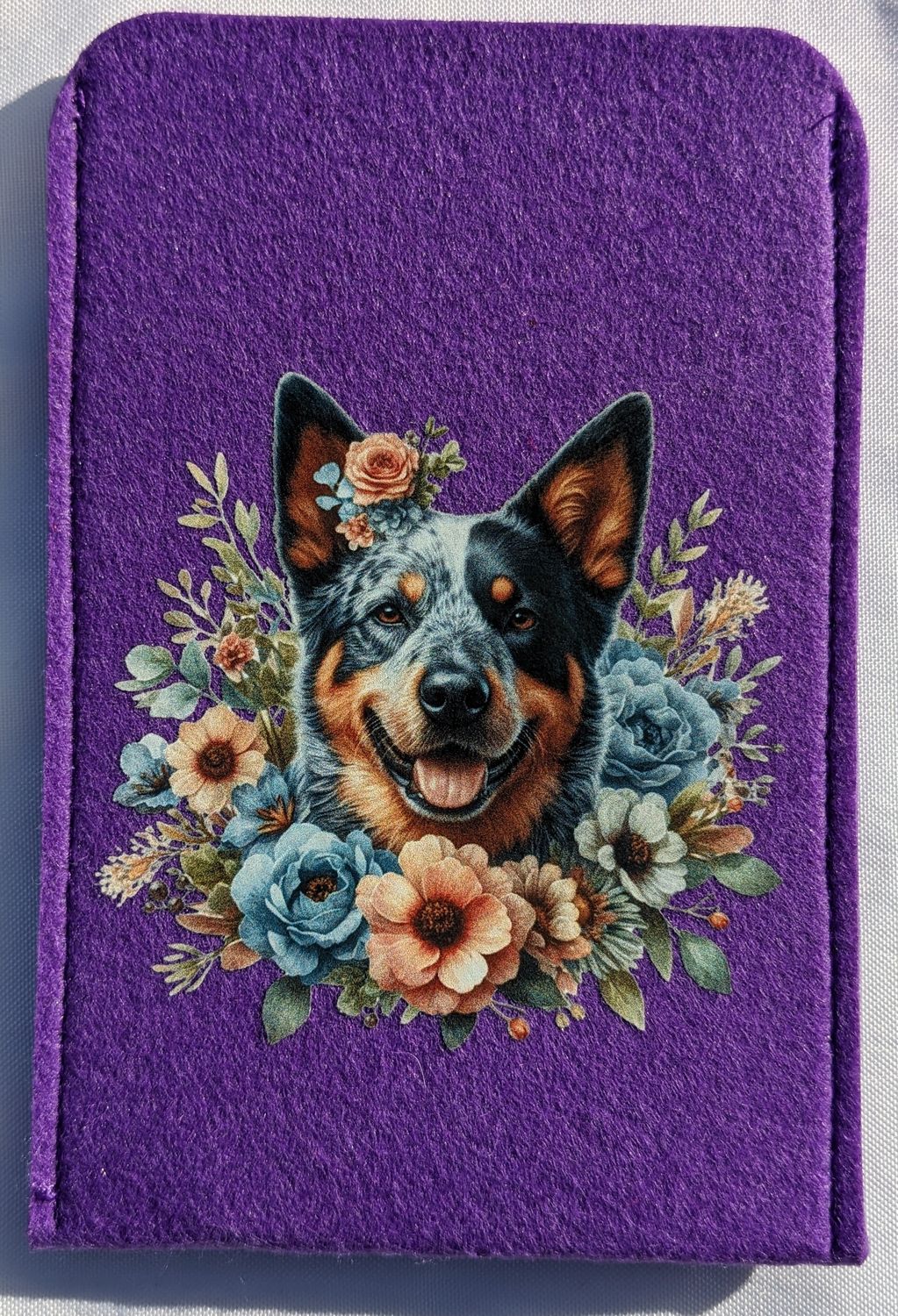 Impfpasshülle LILA bedruckt