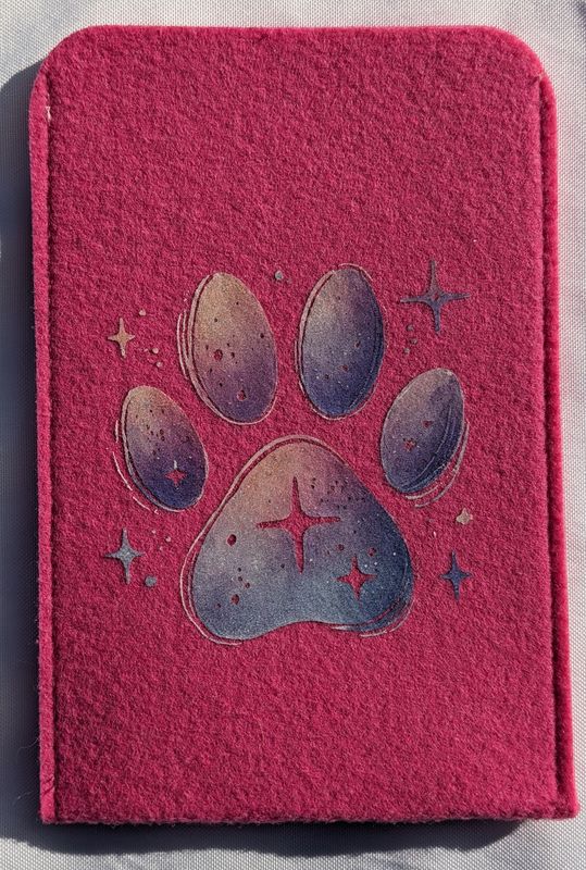 Impfpasshülle PINK bedruckt