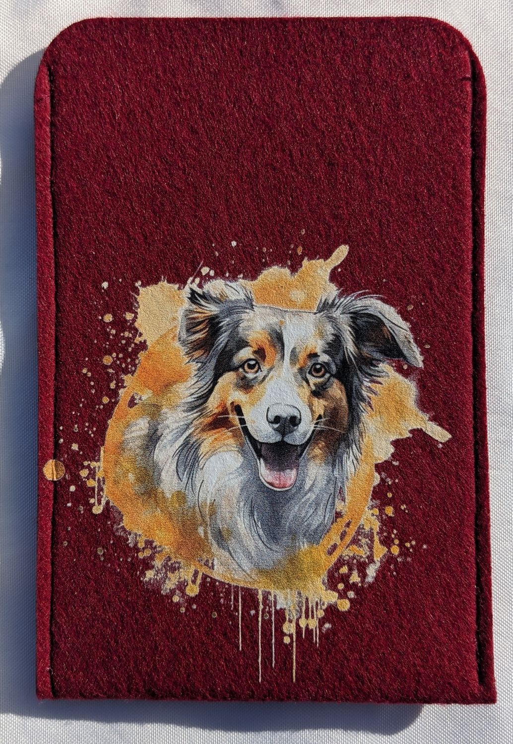 Impfpasshülle ROT bedruckt